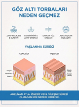 Koraea Revive Kırmızı Işık ve EMS Teknolojili Gözaltı Maskesi