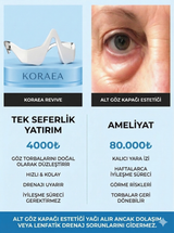Koraea Revive Kırmızı Işık ve EMS Teknolojili Gözaltı Maskesi